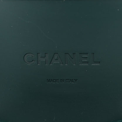 Chanel Calfskin CC Platform Loafers 39 Green 6 of 13
