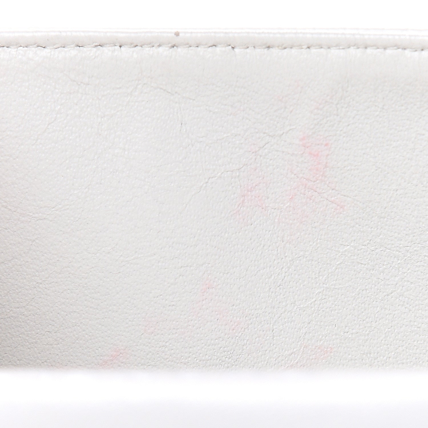 Chanel Caviar Quilted Medium Double Flap White 12 of 14