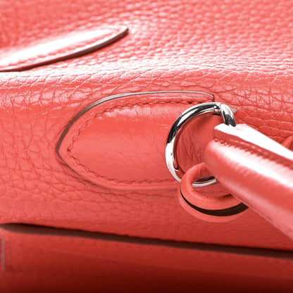 Hermes Togo Kelly Retourne 35 Geranium 23 of 36