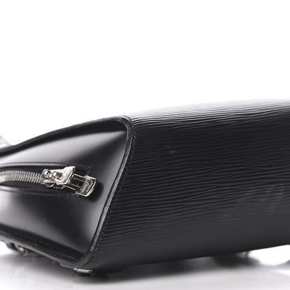 Louis Vuitton Epi Mabillon Backpack Black 5 of 9