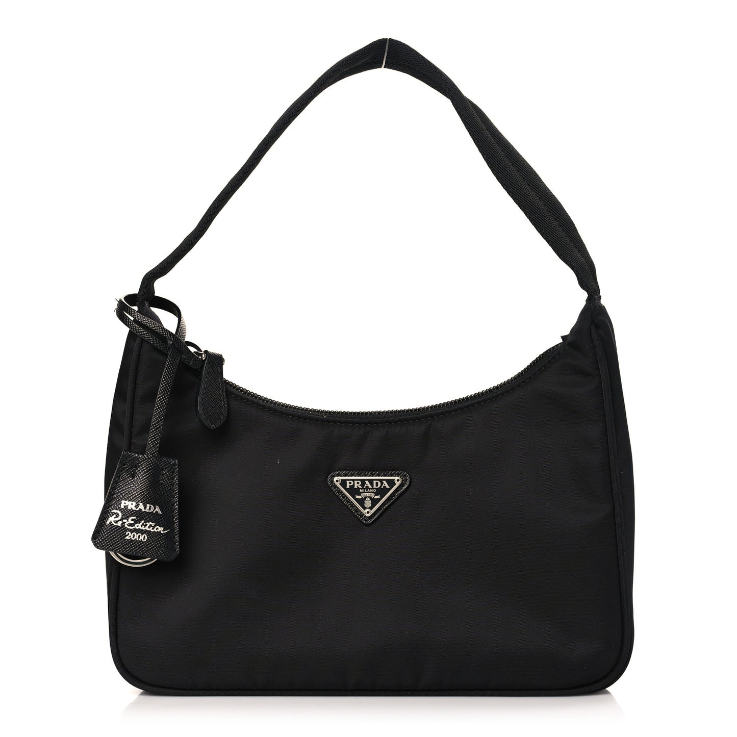 Tessuto Nylon Mini Re-Edition 2000 Bag Black