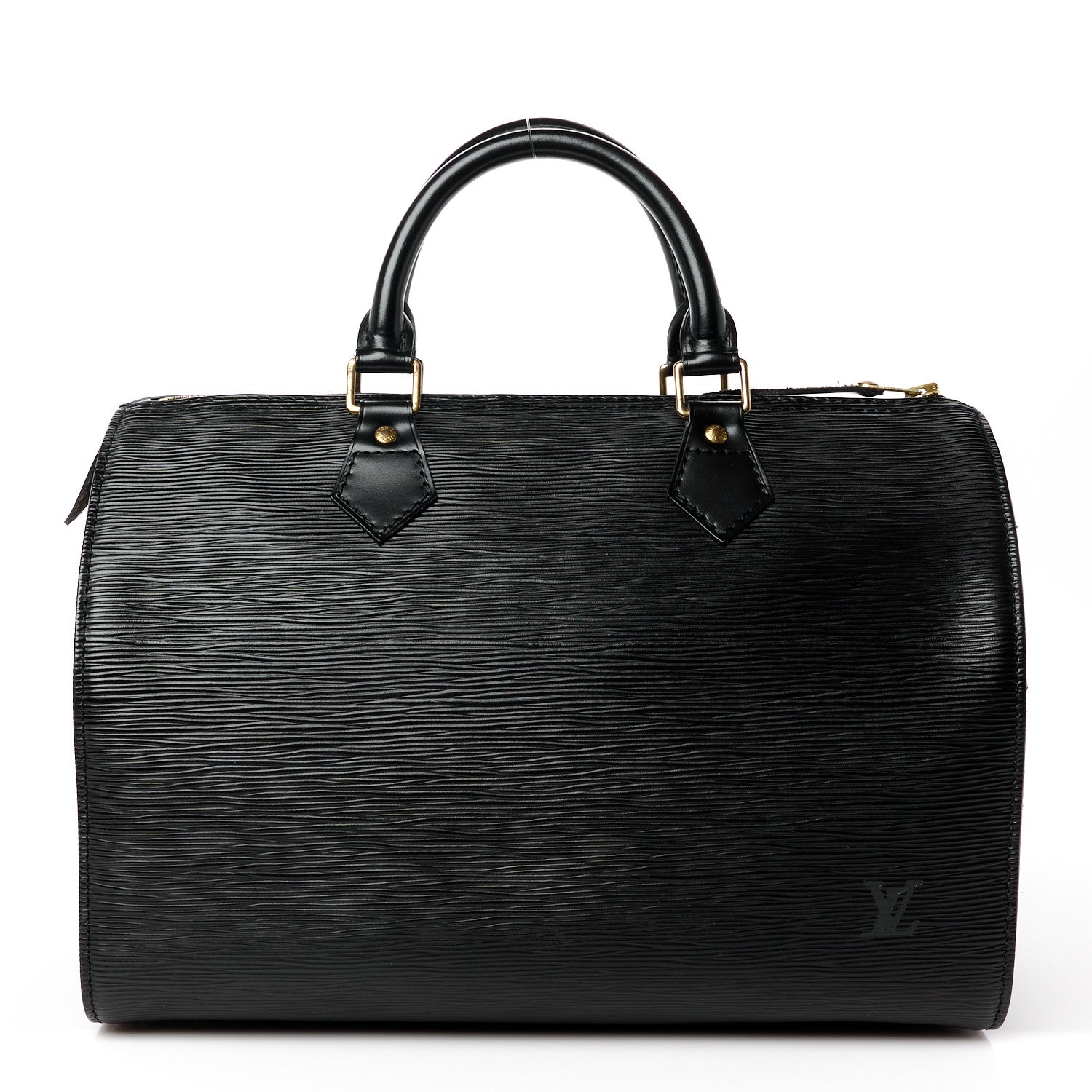 Louis Vuitton Epi Speedy 30 Black 1 of 12