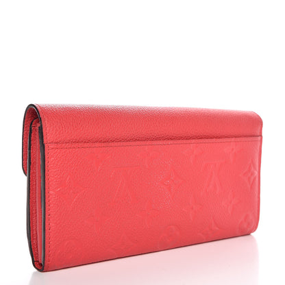 Louis Vuitton Empreinte Sarah Wallet NM Poppy 3 of 9