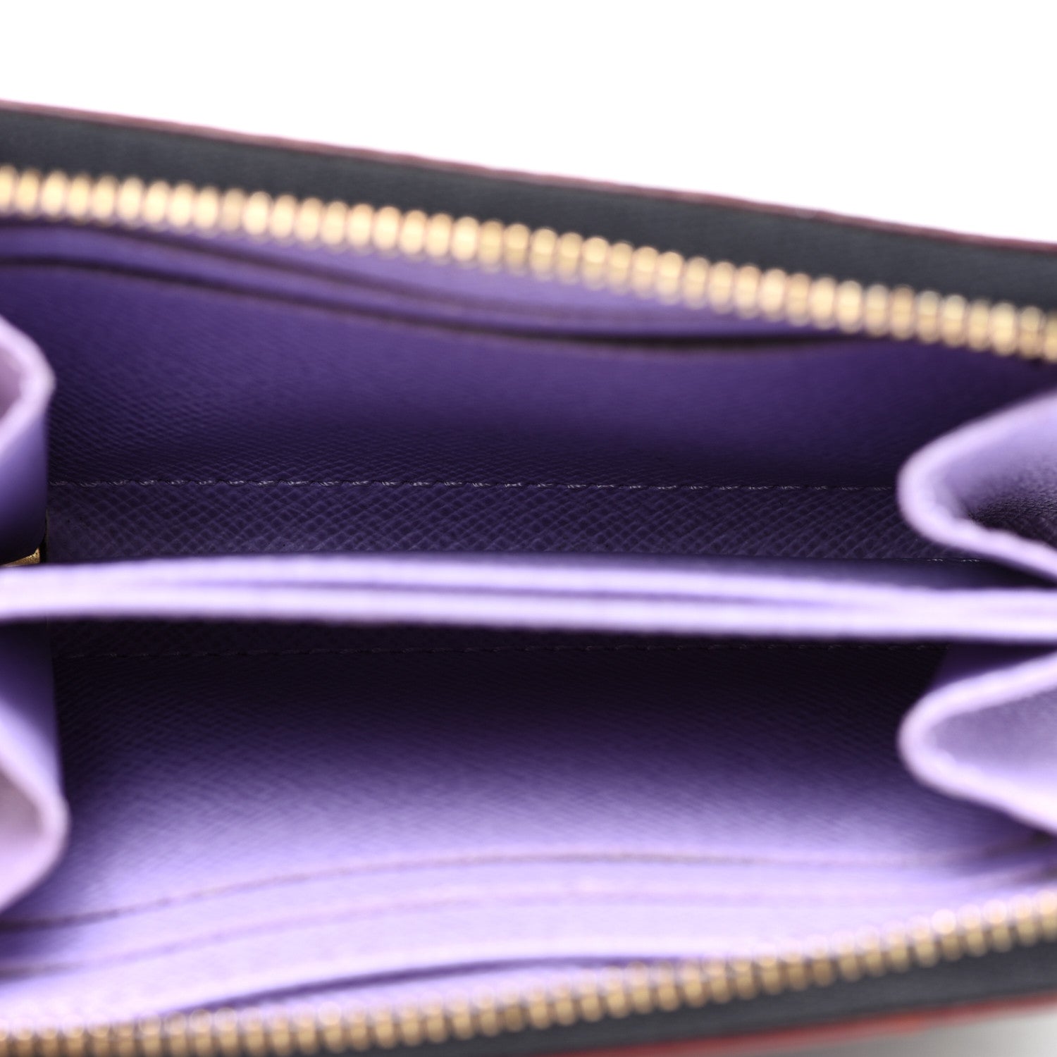 Louis Vuitton Monogram Multicolor Zippy Coin Purse Black Violet 5 of 8