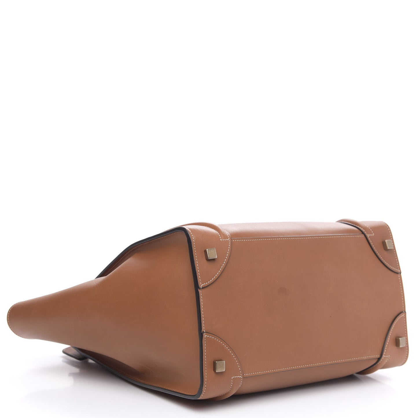 Natural Calfskin Mini Luggage Tan