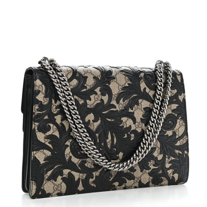 Gucci GG Supreme Monogram Arabesque Medium Dionysus Shoulder Bag Black 3 of 14