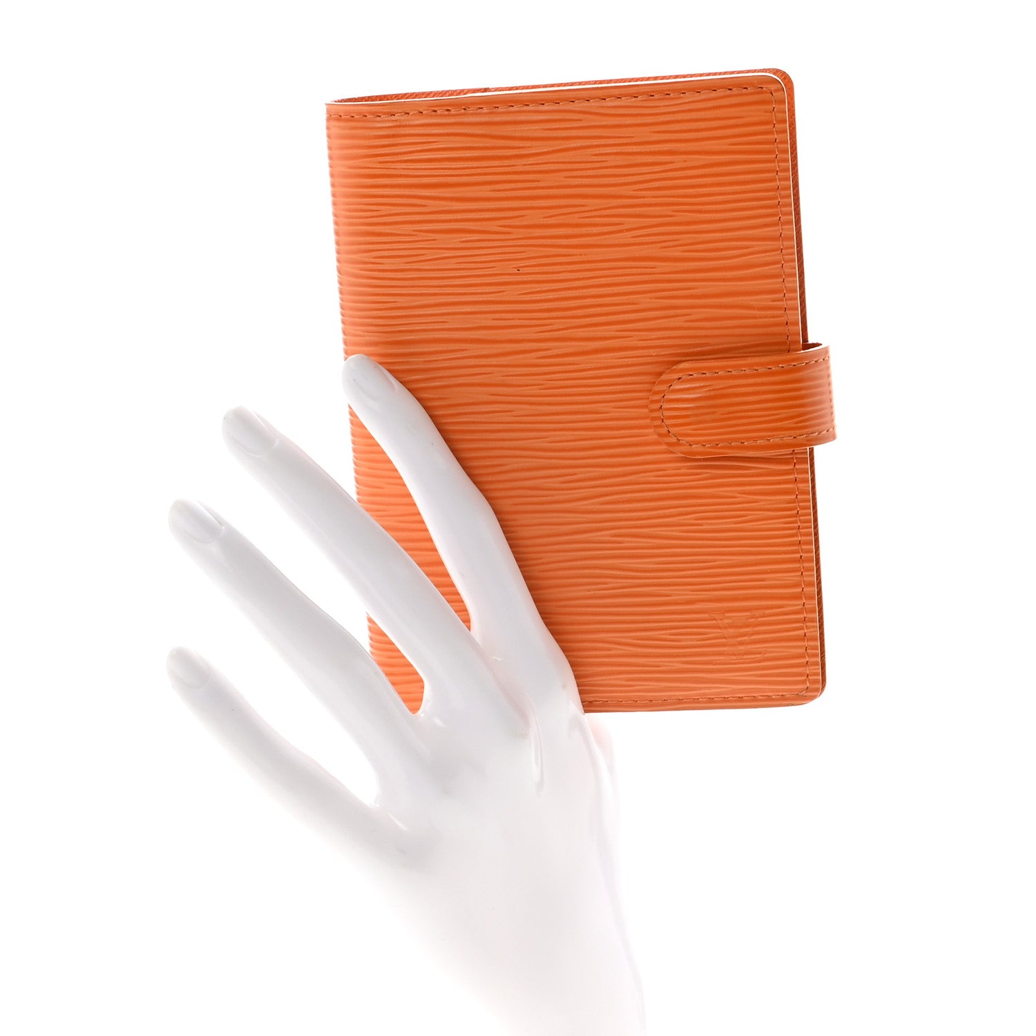 Louis Vuitton Epi Small Ring Agenda Cover Mandarin 2 of 6