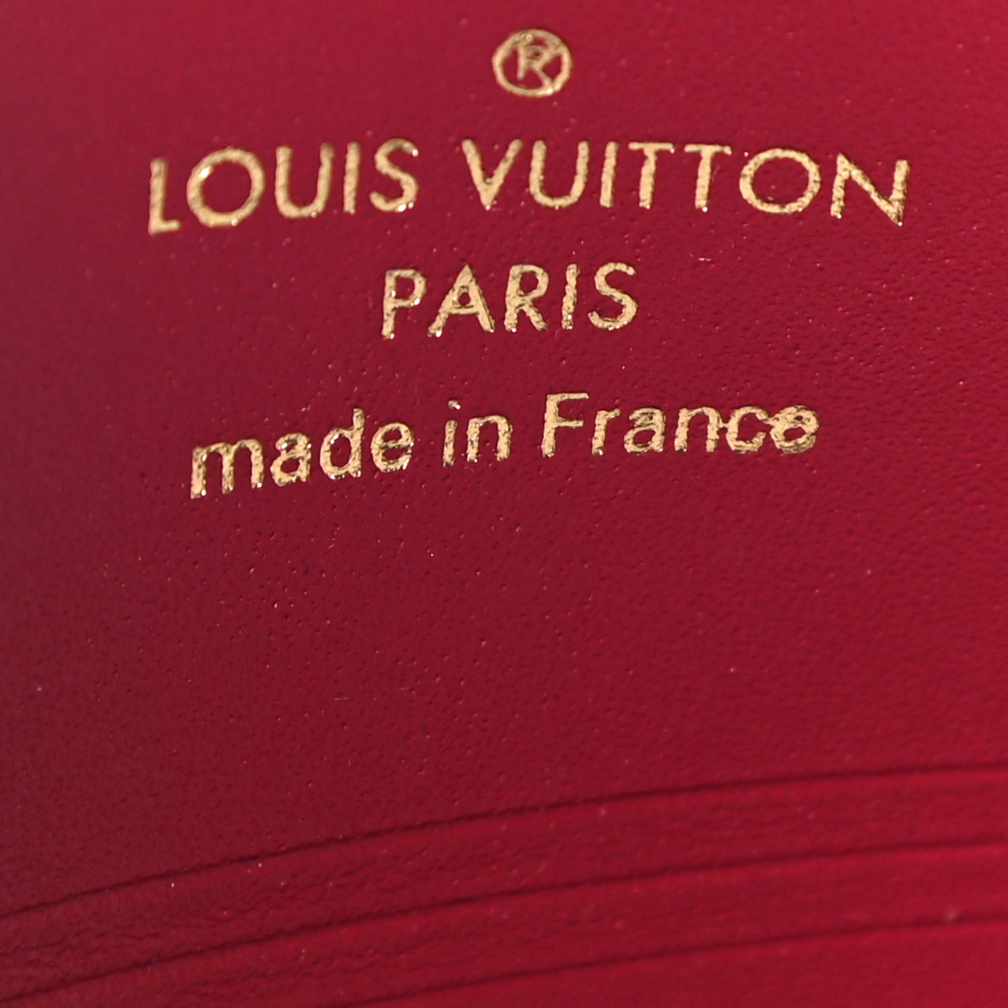 Monogram Small Kirigami Pochette Insert Fuchsia