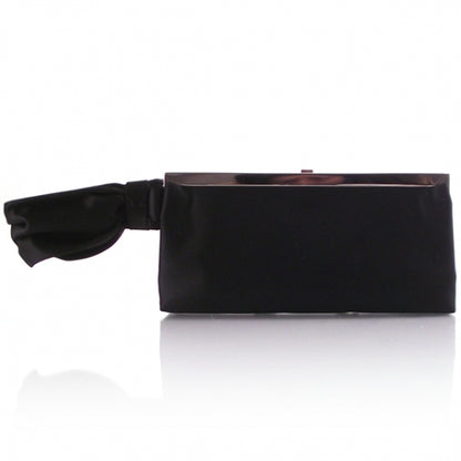 Valentino Garavani Satin Crystal Clutch 2 of 7