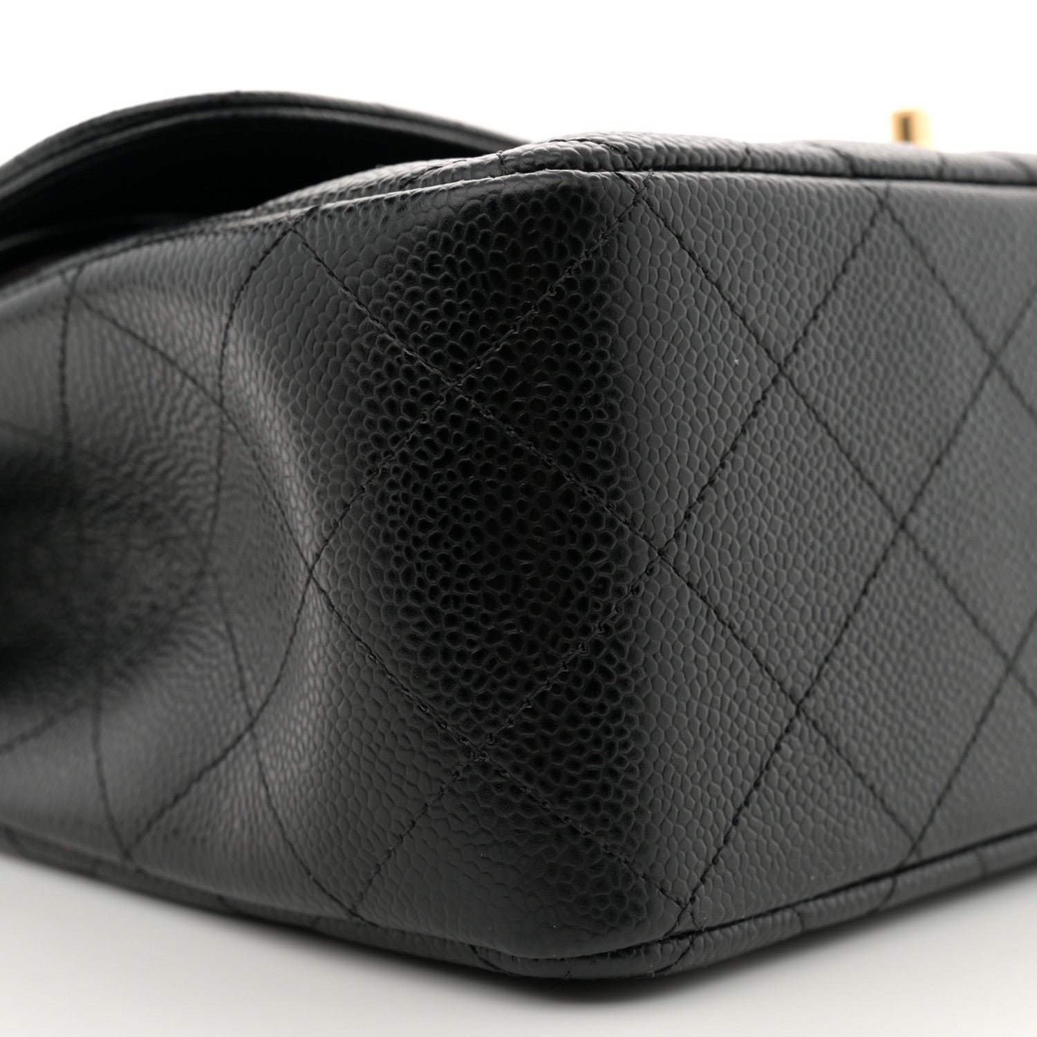 Chanel Caviar Quilted Jumbo Double Flap Black 9 of 10
