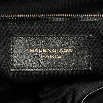 Balenciaga Agneau 24Hour Voyage Travel Bag Black 14 of 14