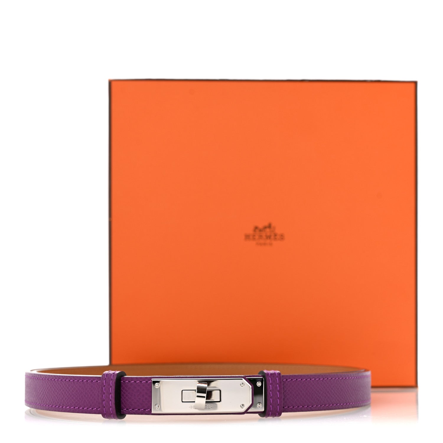 Hermes Epsom Kelly Belt Anemone 5 of 5