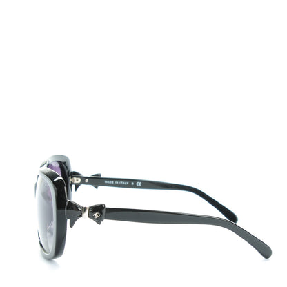 Chanel Acetate CC Bow Sunglasses 5171 Black White 2 of 7