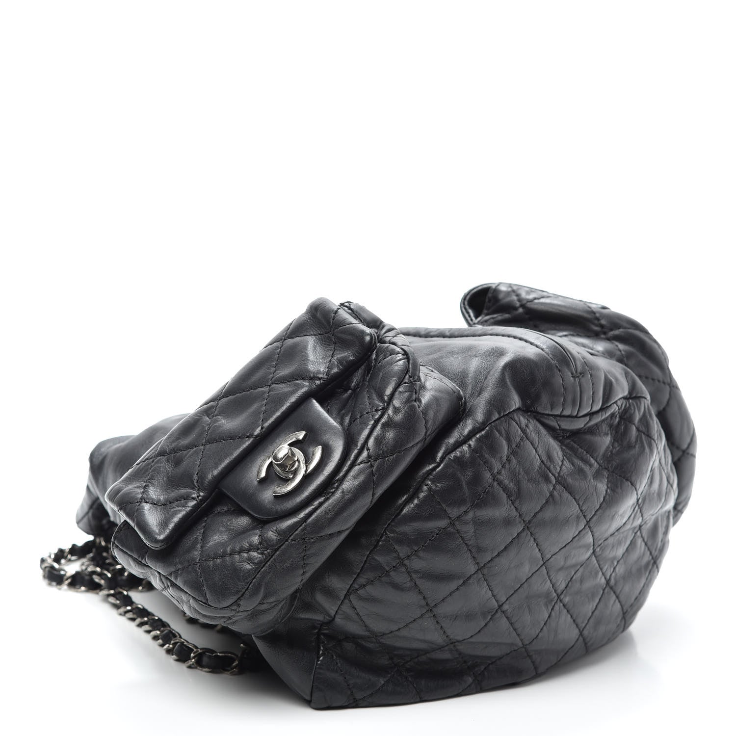 Chanel Calfskin Large Backpack Is Back Black 4 of 10