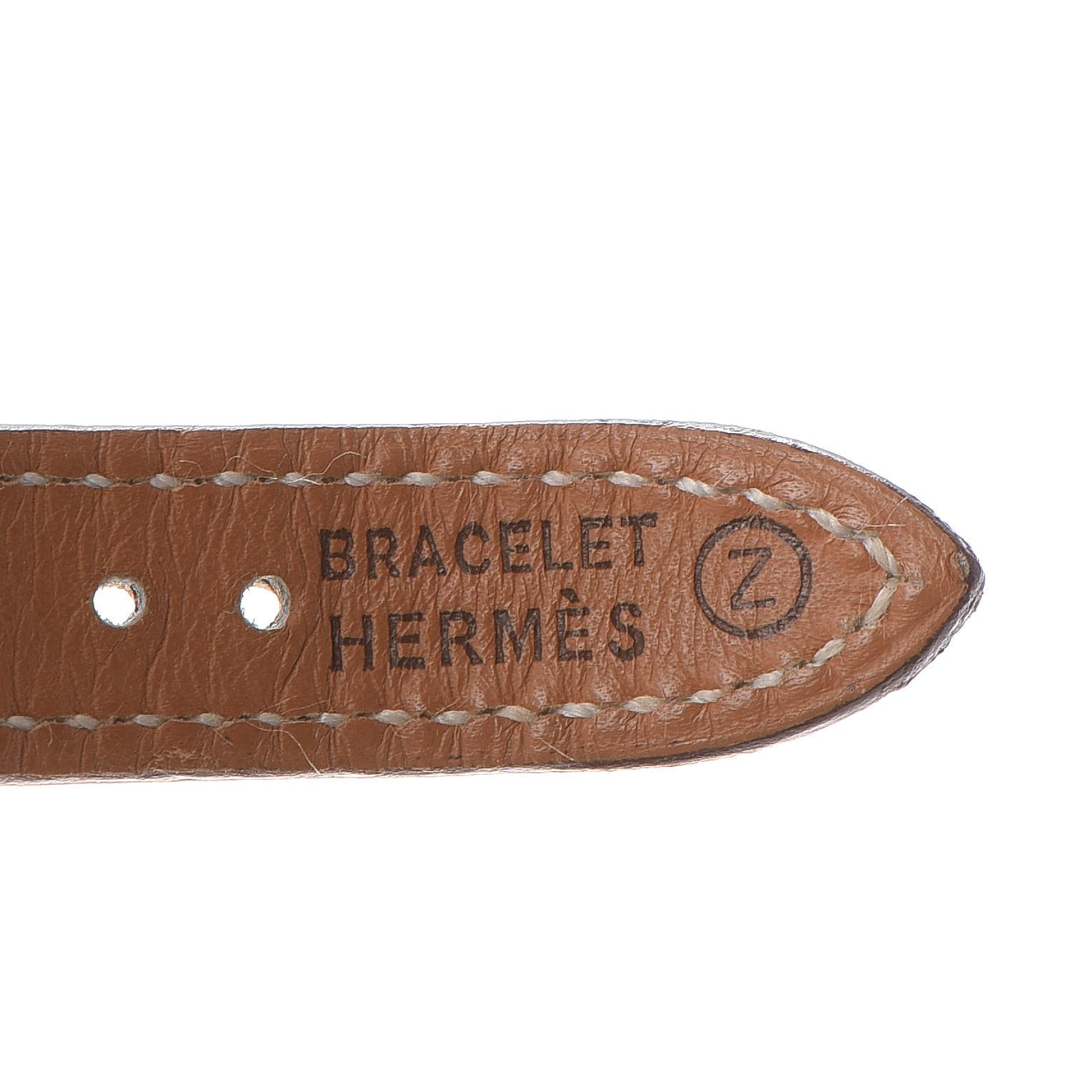 Hermes Stainless Steel Courchevel 20mm Kelly Cadena Quartz Watch Gold 8 of 9