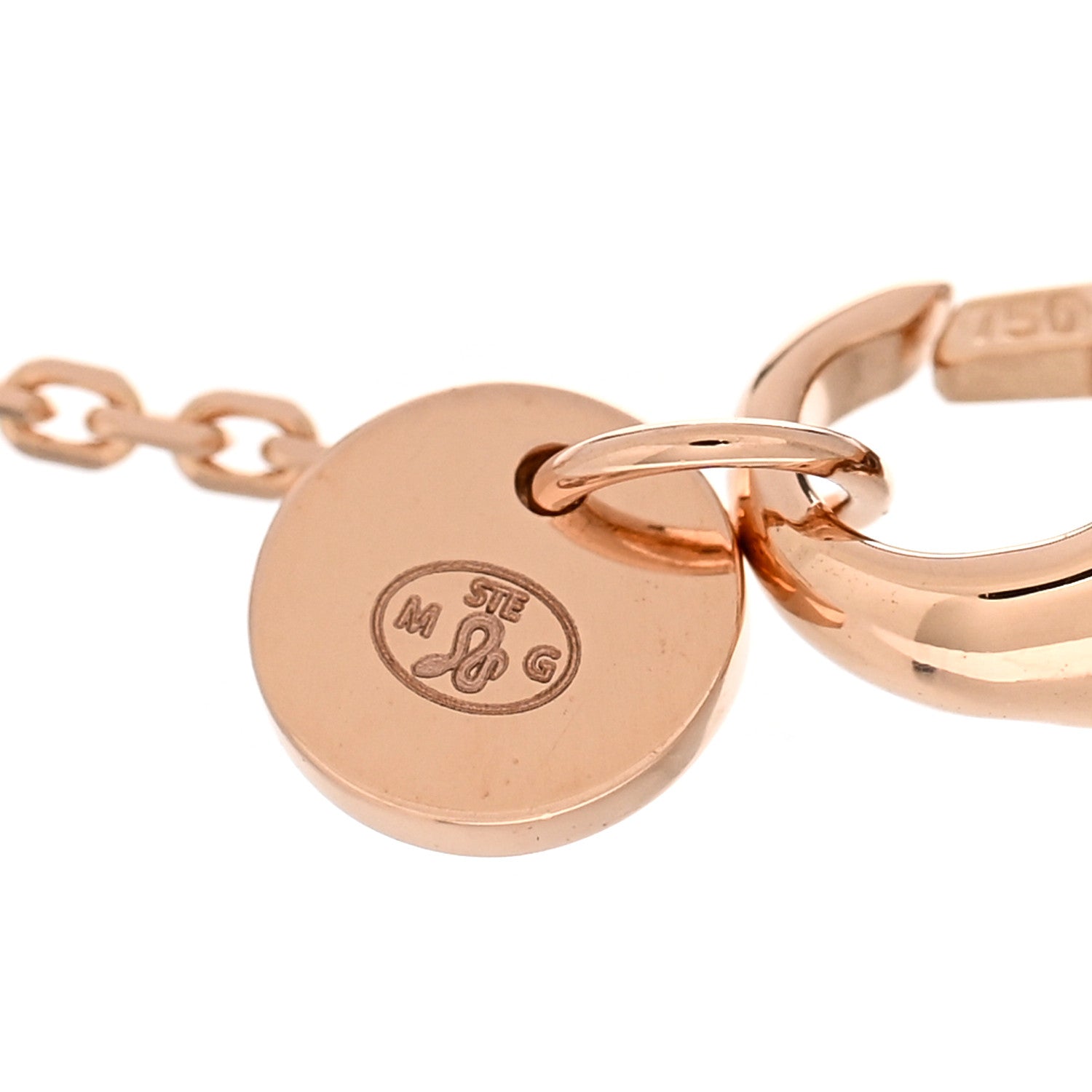 Messika 18K Rose Gold Diamond Messika Care(s) Pave Bracelet 3 of 5