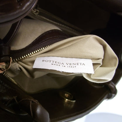 Bottega Veneta Leather Intrecciato Woven Tote Ebano 9 of 9
