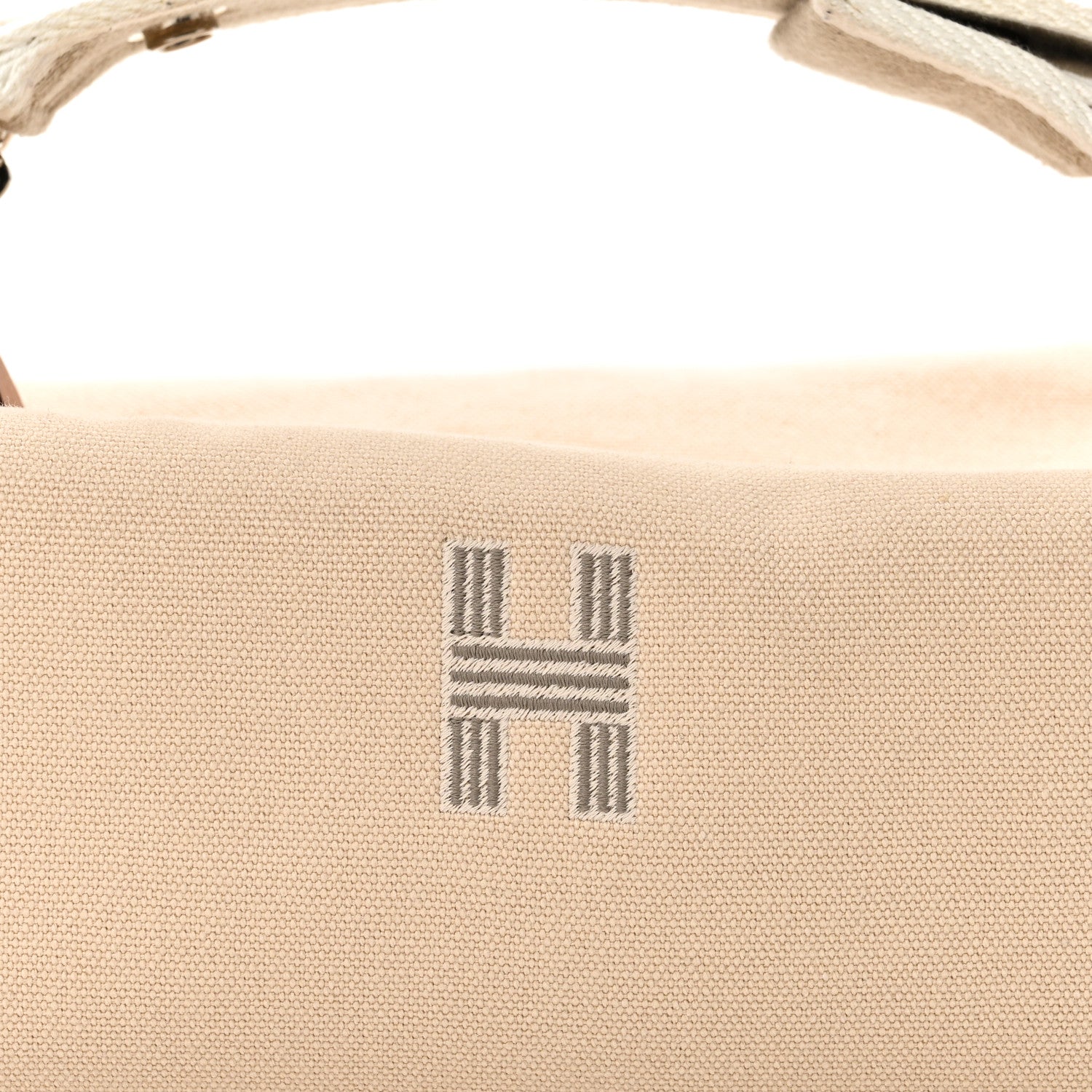 Hermes Canvas Small Bride-A-Brac Pouch Natural 7 of 9