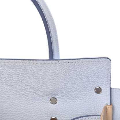 Givenchy Grained Calfskin Mini Horizon Satchel Pale Blue 8 of 12