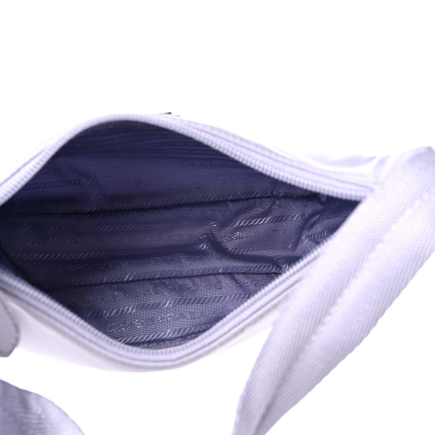 Re-Nylon Saffiano Mini Re-Edition 2000 Bag Glicine