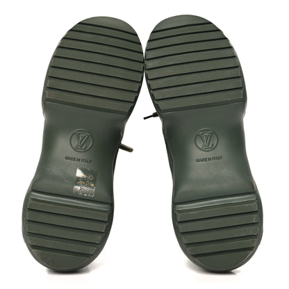 Louis Vuitton Mat Rubber Monogram LV Archlight Sneaker Boots 37 Kaki 6 of 10