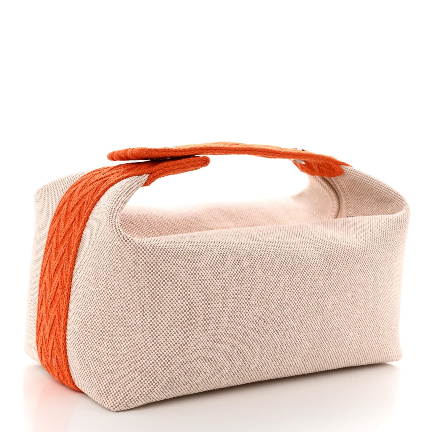 Canvas Small Bride-A-Brac Pouch Natural Orange