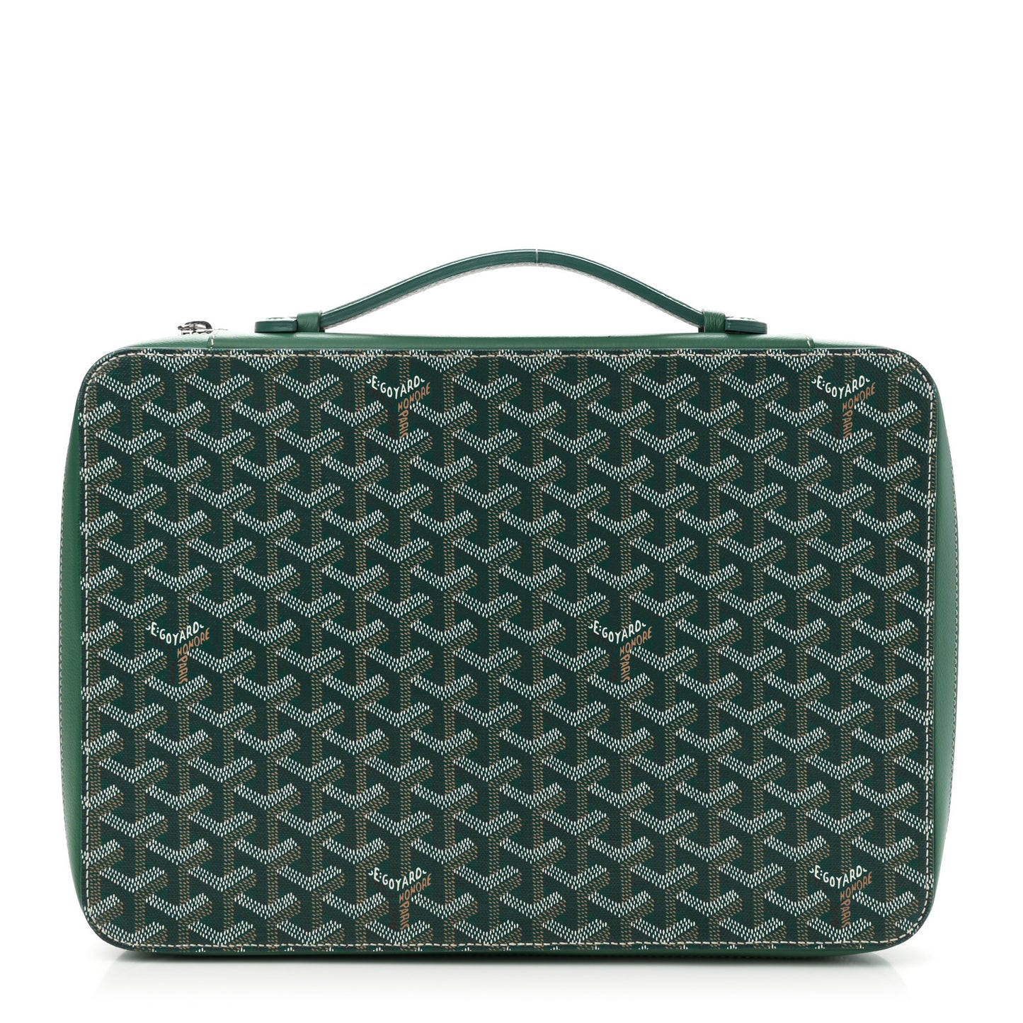 Goyardine Universal Companion Portfolio Green
