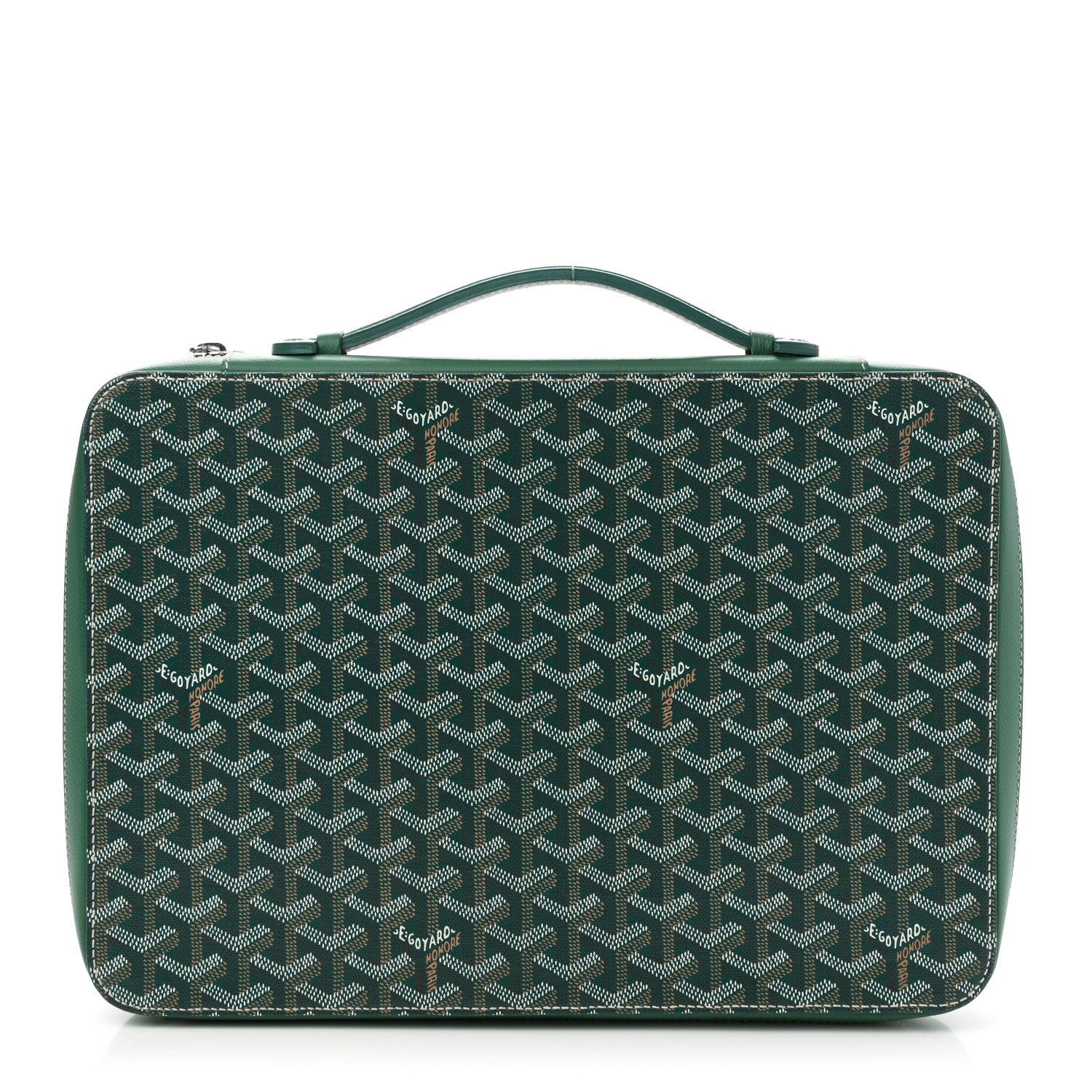 Goyard Goyardine Universal Companion Portfolio Green 1 of 9