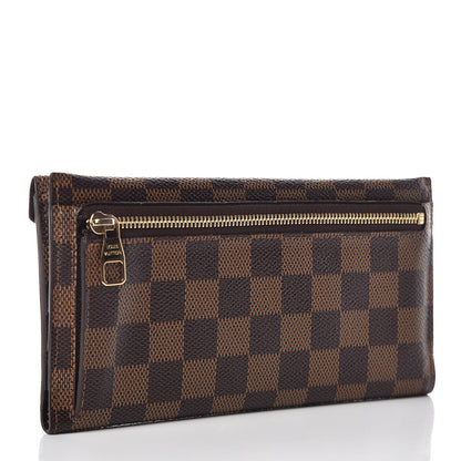 Louis Vuitton Damier Ebene Long Origami Wallet 3 of 8