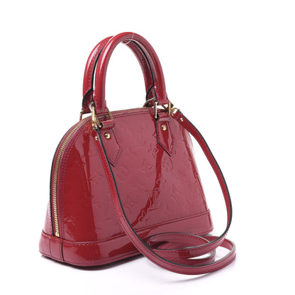 Louis Vuitton Vernis Alma BB Rose Indien 2 of 14