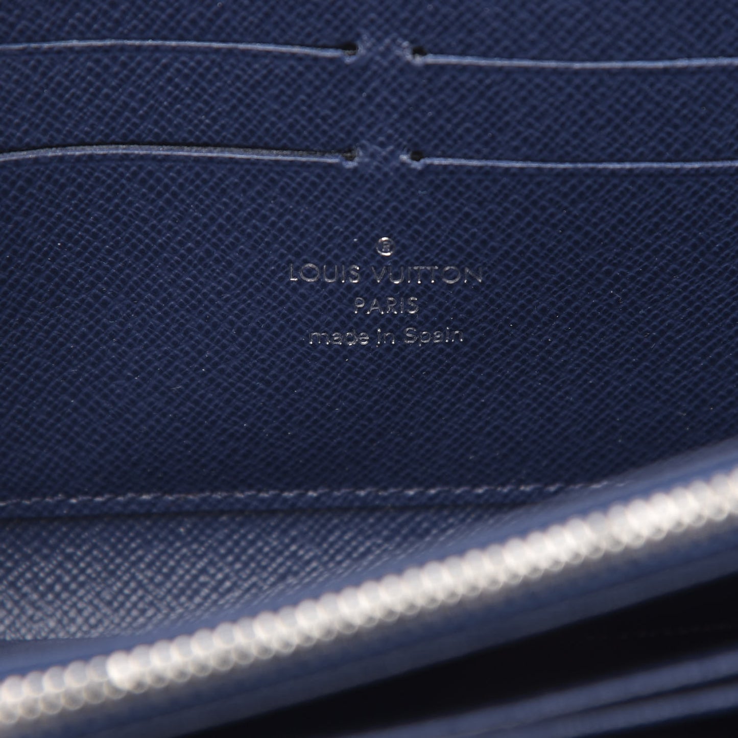 Epi Zippy Wallet Indigo
