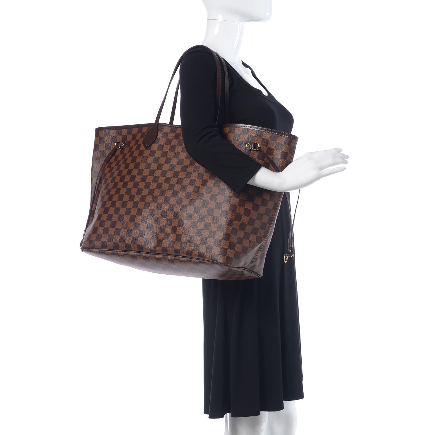 Louis Vuitton Damier Ebene Neo Neverfull GM 2 of 8