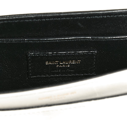 Saint Laurent Smooth Calfskin Small Solferino Satchel Ivory Natural 6 of 11