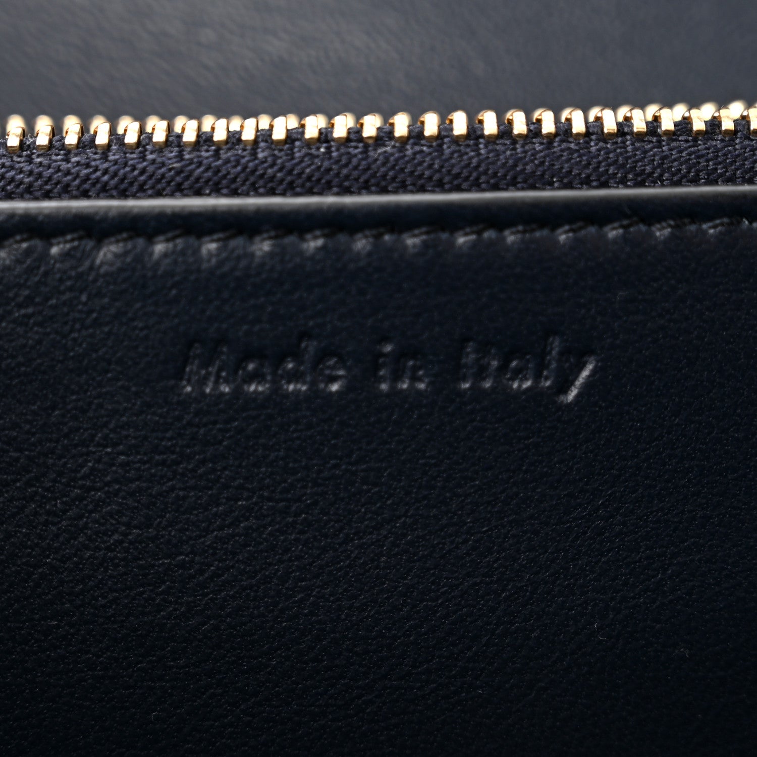 Celine Ostrich Leg Medium Classic Box Flap Bag Dark Blue 7 of 12