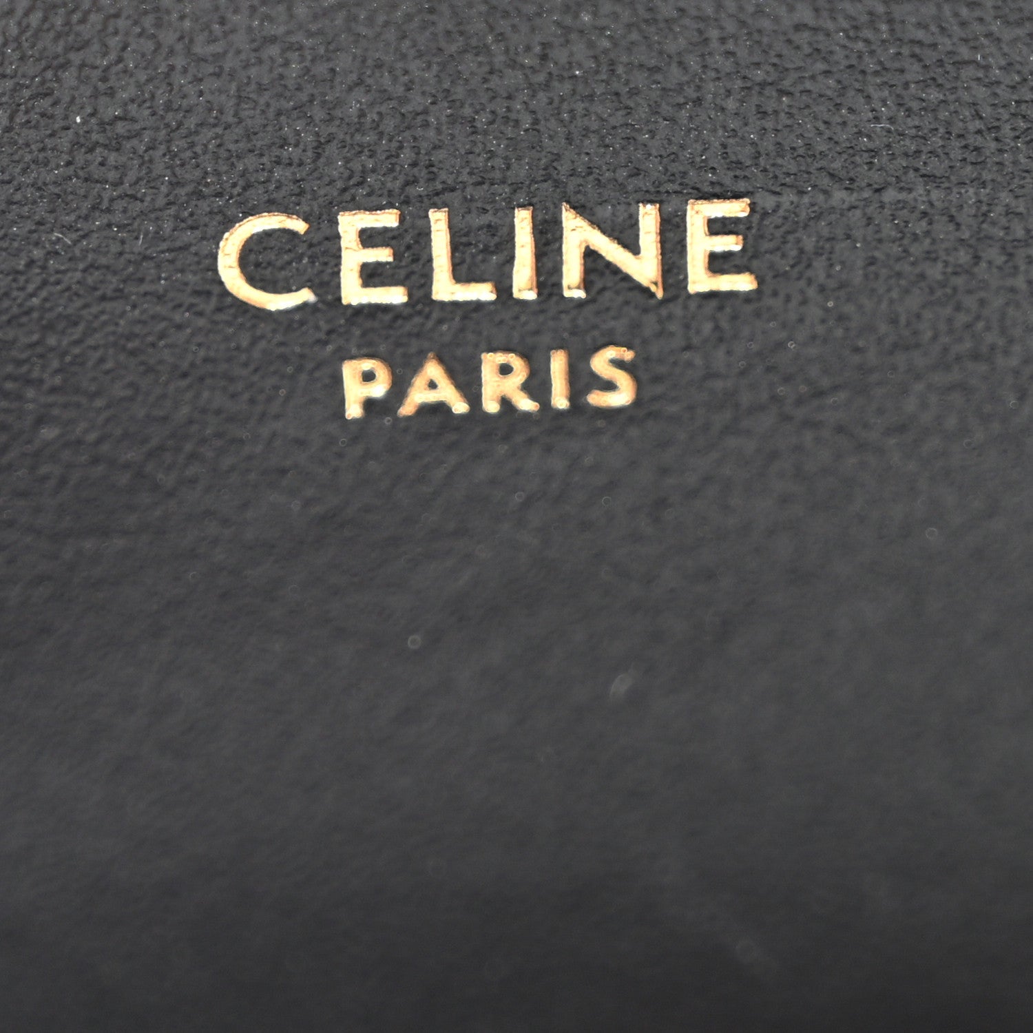 Celine Shiny Calfskin Mini Triomphe Black 6 of 10