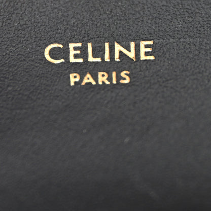 Celine Shiny Calfskin Mini Triomphe Black 6 of 10