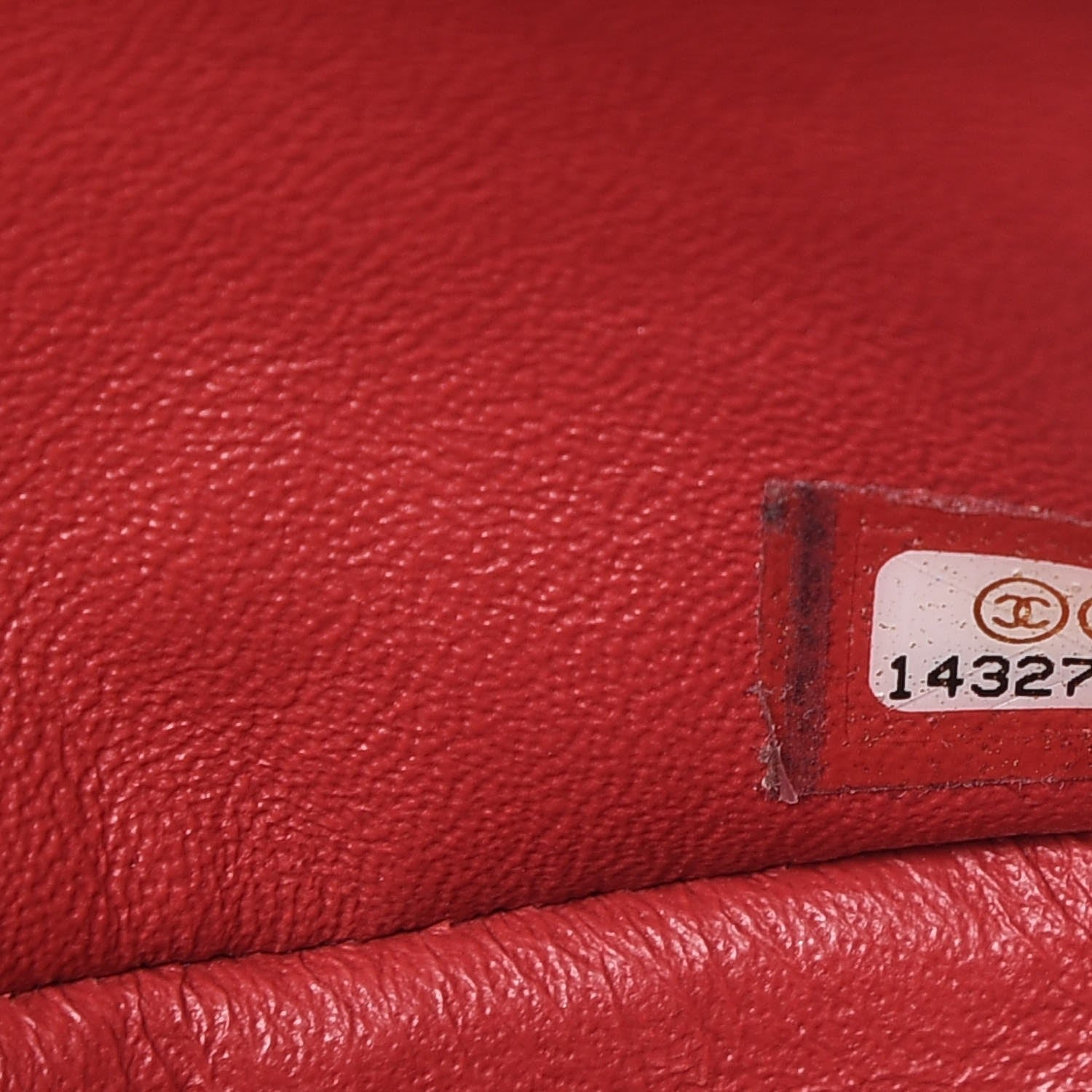 Chanel Caviar Quilted Jumbo Double Flap Dark Red 7 of 8