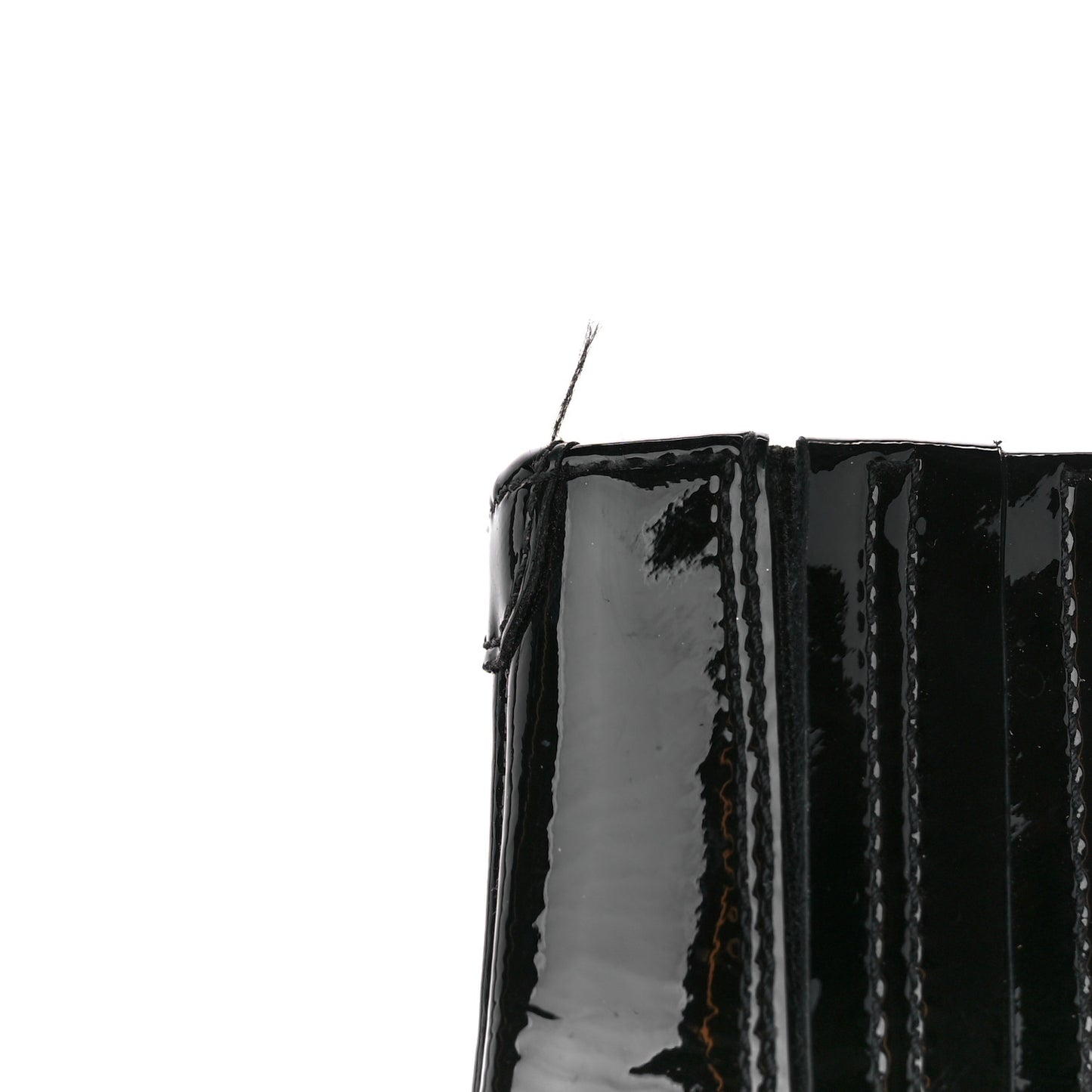 Patent Zip Booties 39 Black