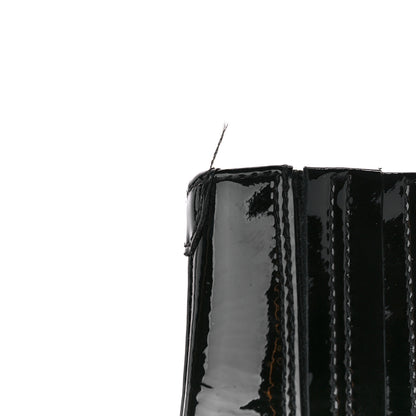 Valentino Garavani Patent Zip Booties 39 Black 9 of 9