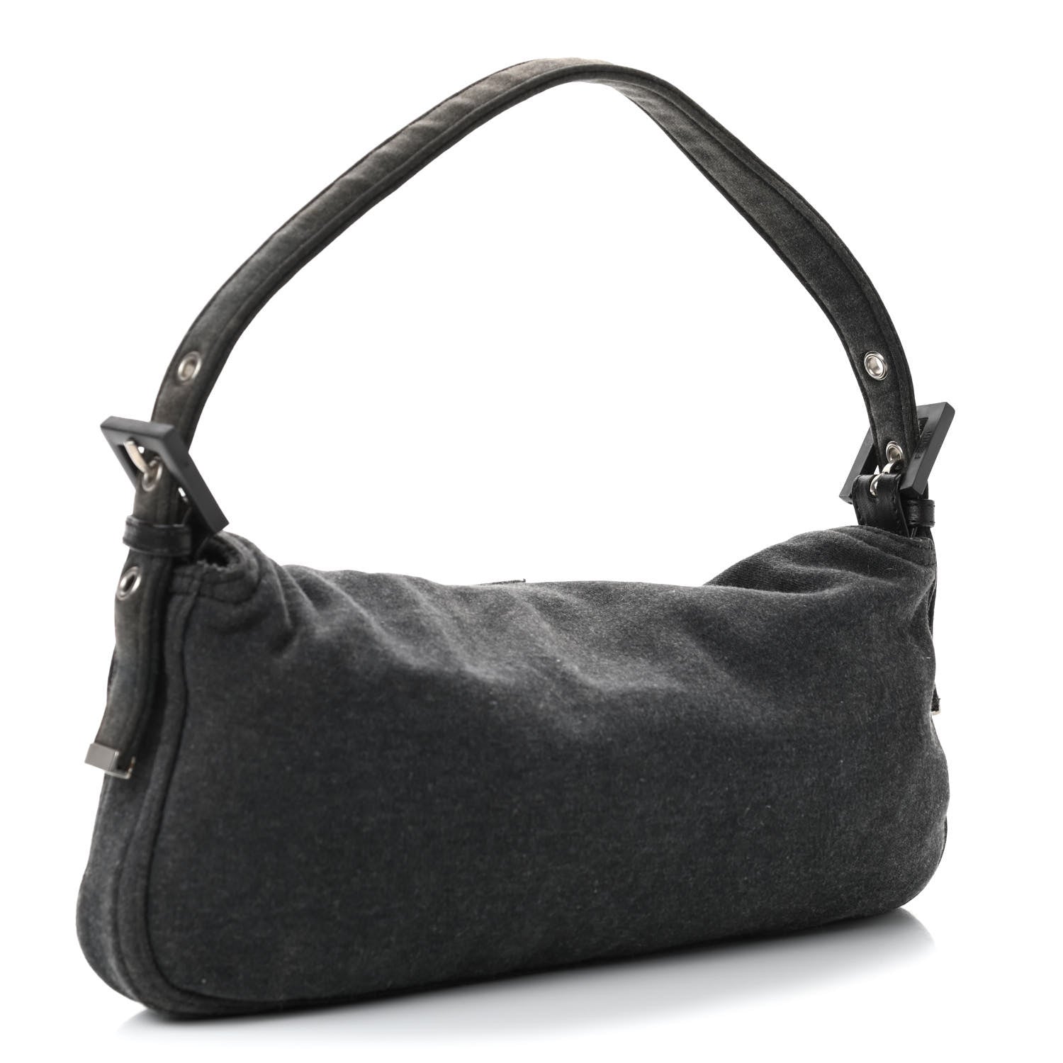 Fendi Jersey Baguette Grey 3 of 12