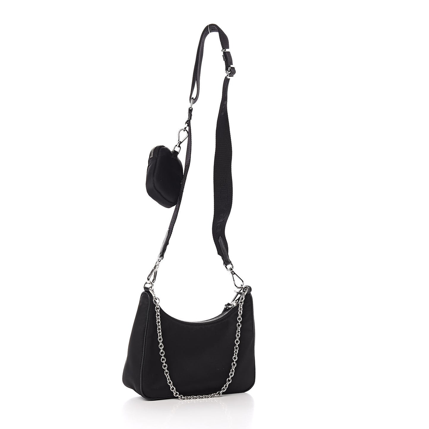 Nylon Re-Edition 2005 Shoulder Bag Black