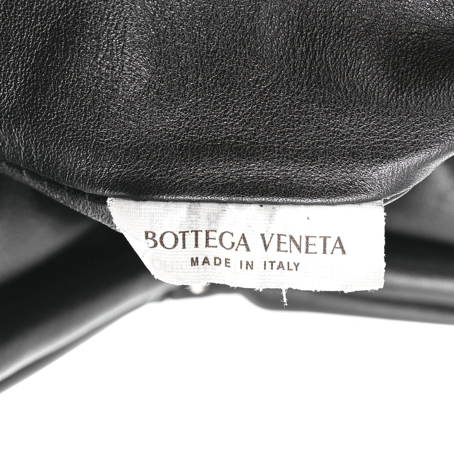 Smooth Butter Calf The Pouch Oversized Clutch Black