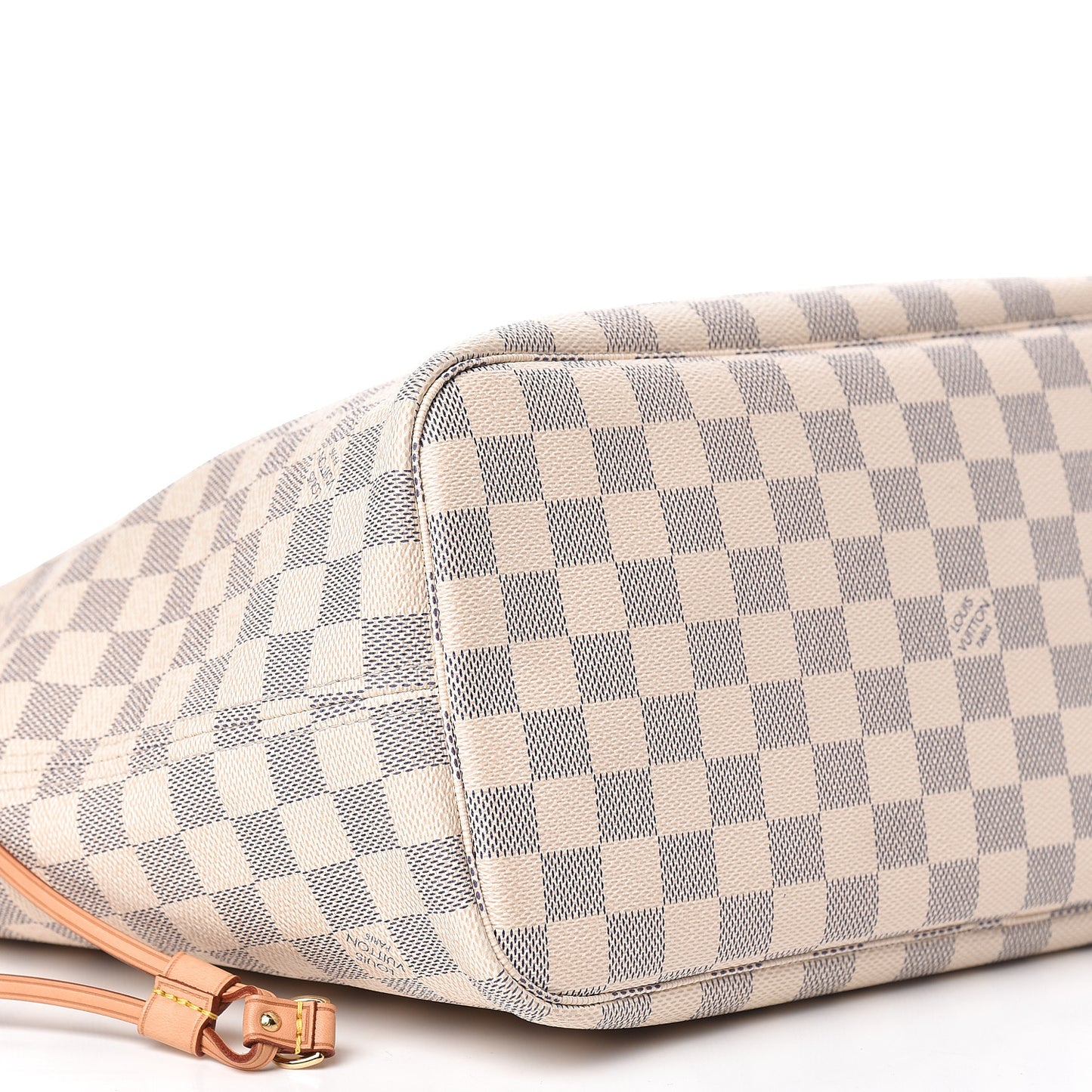 Damier Azur Neo Neverfull MM Rose Ballerine
