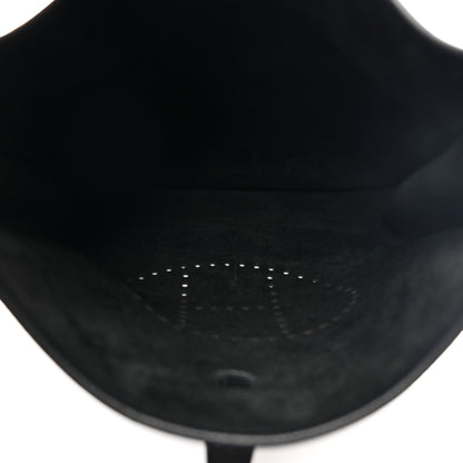 Hermes Taurillon Clemence Evelyne II PM Black 5 of 10