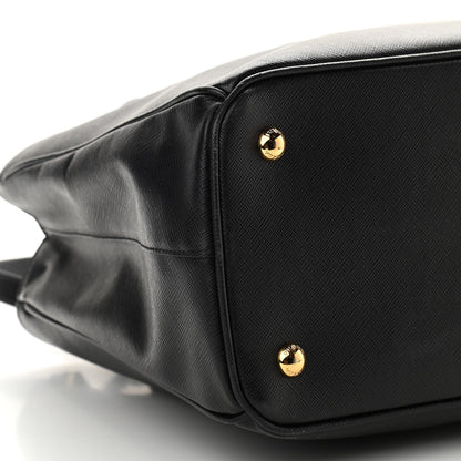 Prada Saffiano Lux Medium Tote Black 9 of 12