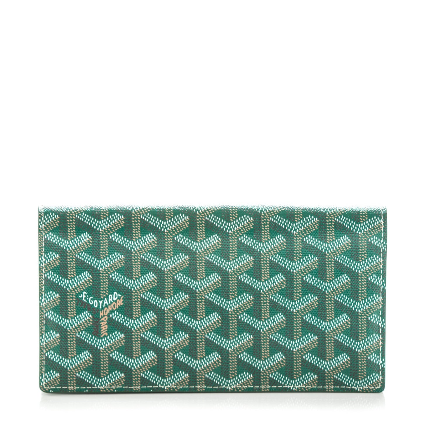 Goyardine Richelieu Wallet Green