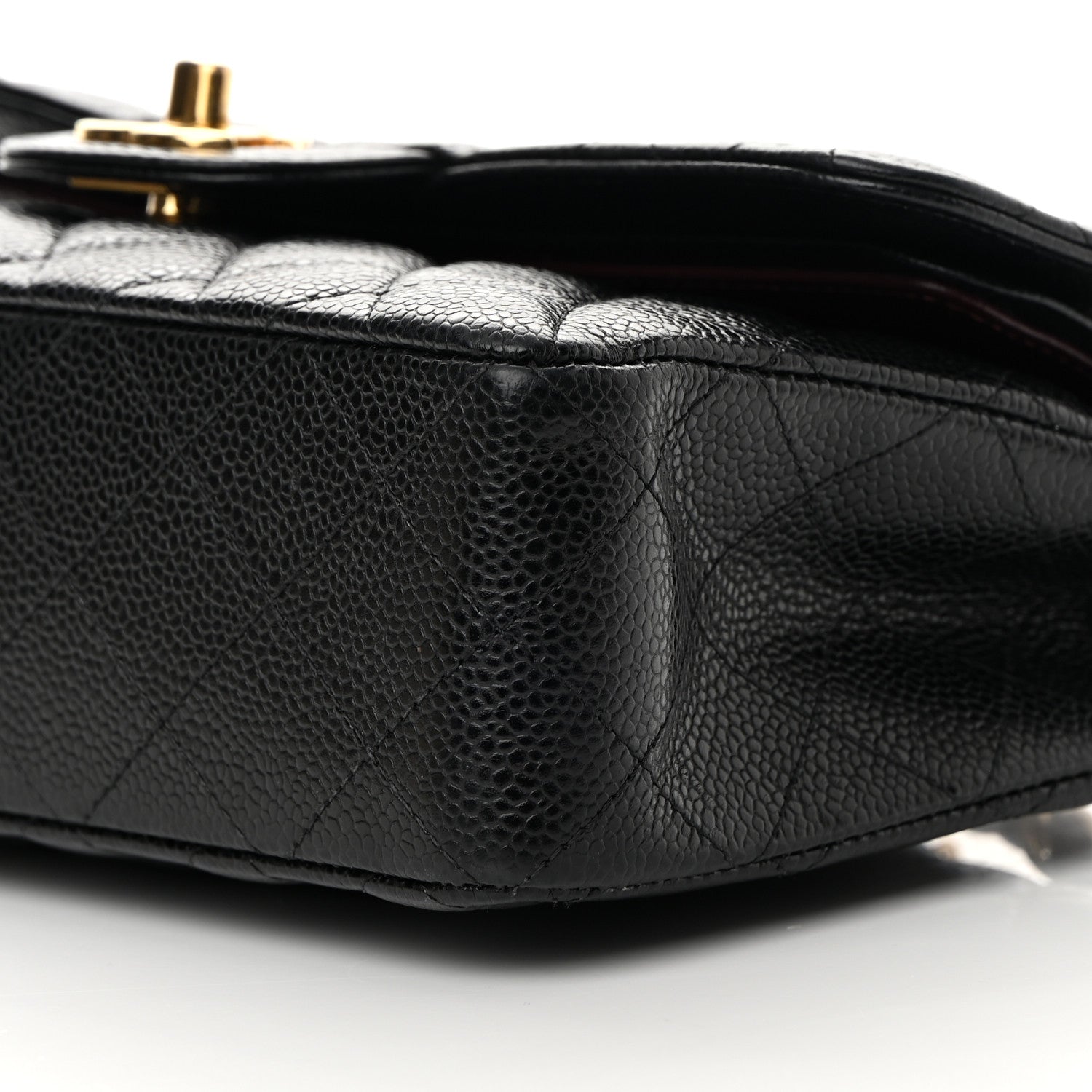 Chanel Caviar Quilted Small Double Flap Black 10 of 15