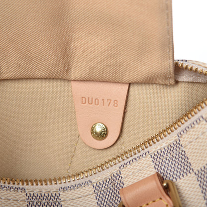 Louis Vuitton Damier Azur Speedy Bandouliere 25 7 of 10