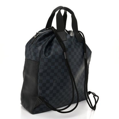 Louis Vuitton Damier Cobalt Matchpoint Hybrid Backpack 3 of 9