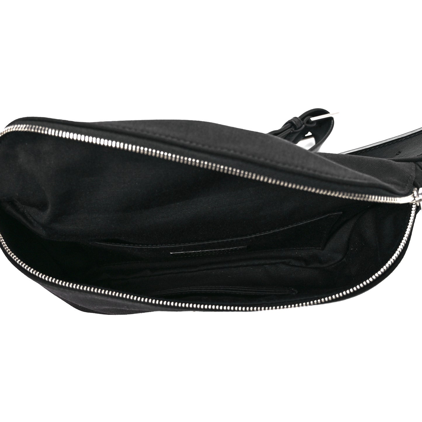 Canvas Monogram Belt Bag Black